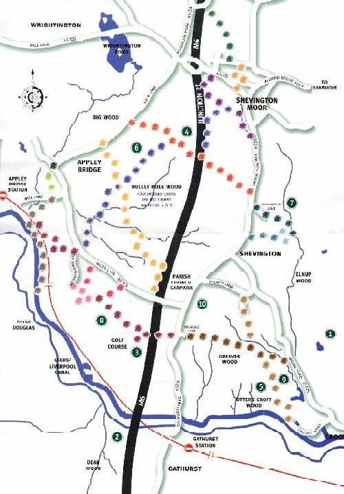 map of parish footpaths